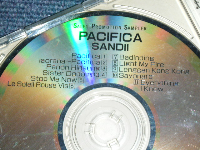 画像: サンディ SANDII (サンディー＆サンセッツ SANDII AND SUNSETZ)- PACIFICA : SPECIAL PROMOTION SAMPLER / 1991 JAPAN ORIGINAL PROMO ONLY Used CD