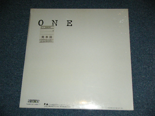 清水 仁 HITOSHI SHIMIZU - ONE / 1986 Japan ORIGINAL 'PROMO' Brand