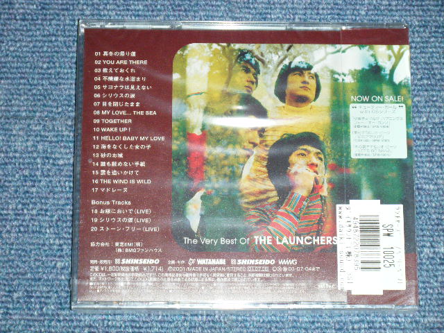 画像: ザ・ランチャーズ THE LAUNCHERS  -  ヴェリー・ベスト・オブ THE VERY BEST OF ( SEA;LED) / 2001 JAPAN ORIGINAL  "Brand New SEALED" CD 