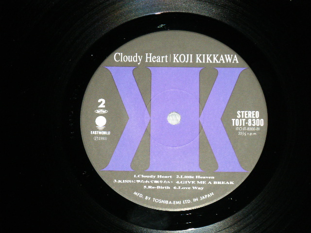 KOJI KIKKAWA 吉川晃司 - クラウディ・ハート CLOUDY HEART ( MINT