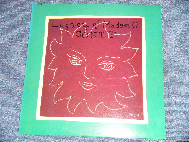 画像: ゴンチチ  GONTITI - LEGACY OF MADAM Q  ( Ex+++/MINT)  / 1987 JAPAN Original "PROMO" Used LP