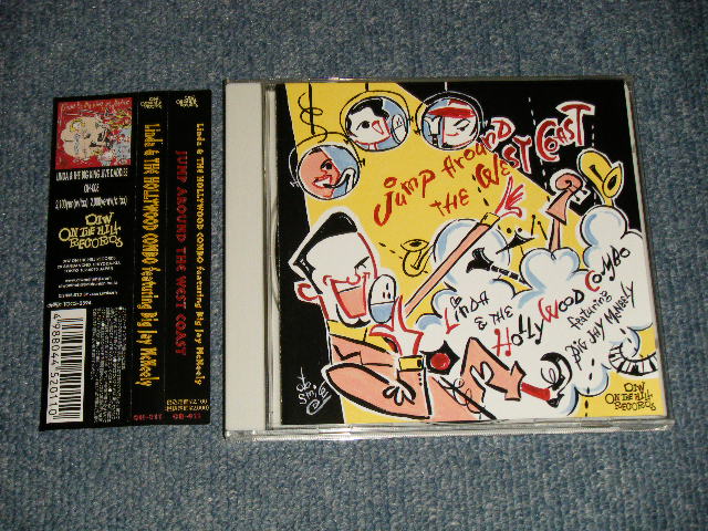 画像1: LINDA & THE HOLLYWOOD COMBO feat. BIG JAY McNEELY  リンダ ＆ ...- JUMP AROUND THE WEST COAST (MINT-/MINT) / 2004 JAPAN ORIGINAL Used CD with OBI