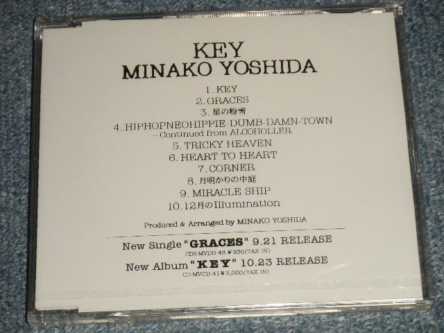 画像1: 吉田美奈子 MINAKO YOSHIDA - KEY (SEALED) / 1996 JAPAN ORIGINAL "PROMO ONLY ADCANCE COPY" "Brand New Sealed" CD