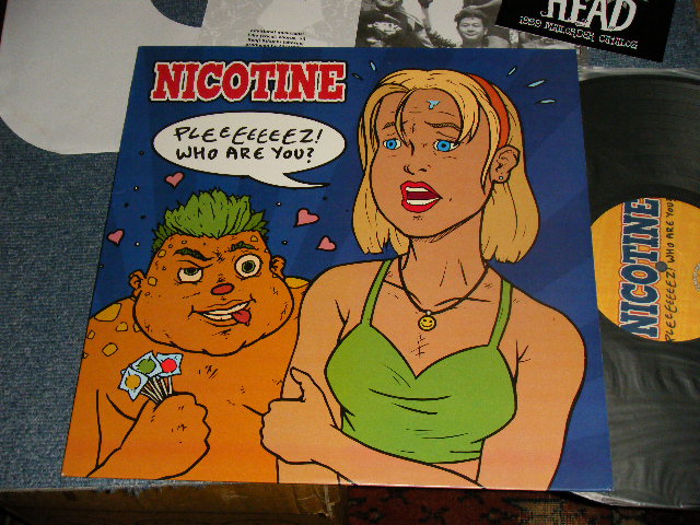 画像1: NICOTINE ニコチン - PLEEEEEEEZ! WHO ARE YOU? (With Inserts) (Ex++/MINT- / 2000 US AMERICA ORIGINAL Used LP