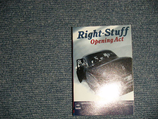 画像1: ライト・スタッフ RIGHT STUFF - OPENNING ACT (MINT-+/MINT) / 1988 JAPAN ORIGINAL Used CASSETTE TAPE  